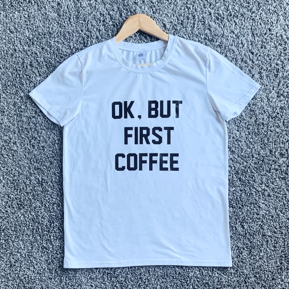White Classic Summer Shirt | Short Sleeve Tee - Picture 1 of 2